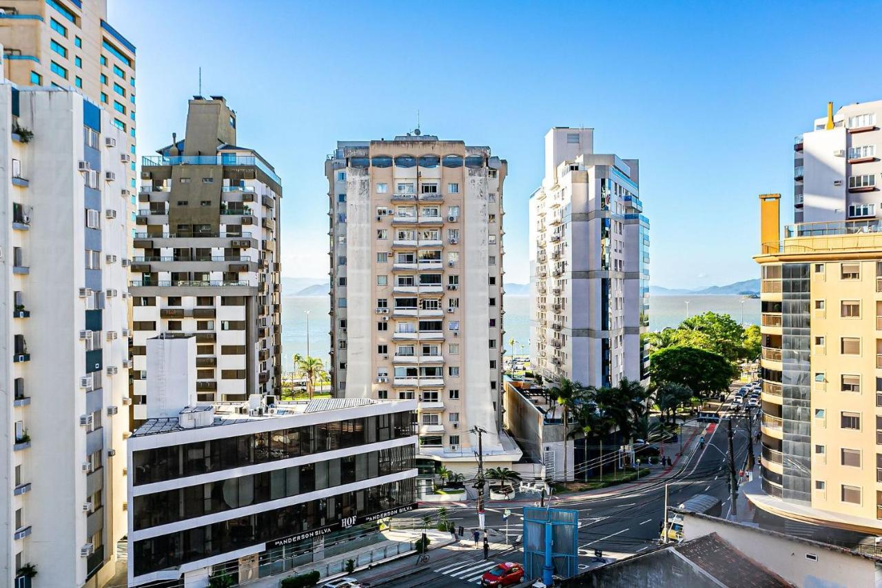 Wi-Fi 200Mb | Vista Parcial Do Mar #Ca28 Leilighet Florianópolis Eksteriør bilde